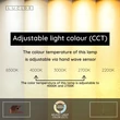 Lucide EQUINOX állólámpa fém, barna, LED, 26W, 750lm, 2700K-4000K - 29700/26/96