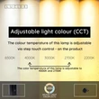 Lucide TONI szpot lámpa fém, fekete, LED, 2W, 120lm, 2700K-4000K - 29933/02/30