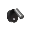 Lucide TONI szpot lámpa mozgásérzékelővel fém, fekete, szürke, LED, 2W, 120lm, 2700K-4000K - 29934/02/15