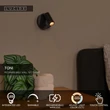 Lucide TONI szpot lámpa mozgásérzékelővel fém, fekete, LED, 2W, 120lm, 2700K-4000K - 29934/02/30