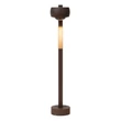 Lucide ESTAL kültéri állólámpa fém, barna, LED, 9W, 540lm, 2700K, IP54 - 33803/08/97