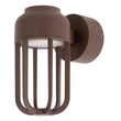 Lucide WELLS kültéri fali lámpa fém, barna, LED, 8W, 540lm, 2700K, IP54 - 33808/08/97