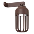 Lucide WELLS kültéri fali lámpa fém, barna, LED, 5W, 140lm, 2700K-4000K, IP54 - 33809/05/97