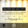 Lucide WELLS kültéri fali lámpa fém, barna, LED, 5W, 140lm, 2700K-4000K, IP54 - 33809/05/97