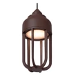 Lucide WELLS kültéri függeszték fém, barna, LED, 8W, 540lm, 2700K, IP54 - 33810/08/97