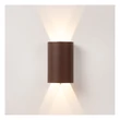 Lucide YORK kültéri fali lámpa fém, barna, LED, 1.2W, 48lm, 2700K, IP54 - 33811/04/97