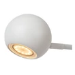 Lucide COMET asztali lámpa fém, fehér, LED, 2700K, 3W, 240lm - 36621/03/31