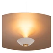 Lucide KENNETH függeszték fém, fehér, LED, 16W, 290lm, 2700K - 41412/60/31