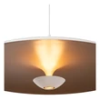 Lucide KENNETH függeszték fém, fehér, LED, 22W, 320lm, 2700K - 41412/80/31