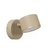 Lucide GIAN fali lámpa fém, bézs, LED, 9W, 200lm, 2700K - 44217/08/41