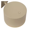 Lucide GIAN fali lámpa fém, bézs, LED, 9W, 200lm, 2700K - 44217/08/41