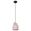 Lucide NINJA függeszték fém,beton,fekete,pink,E27 - 44415/16/66