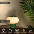 Lucide GUSTAV asztali dekor lámpa fém, üveg, zöld, opál, LED, 0.8W, 60lm, 2700K - 44520/01/33