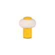 Lucide GUSTAV asztali dekor lámpa fém, üveg, sárga, opál, LED, 0.8W, 60lm, 2700K - 44520/01/34
