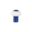 Lucide GUSTAV asztali dekor lámpa fém, üveg, kék, opál, LED, 0.8W, 60lm, 2700K - 44520/01/35