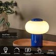 Lucide GUSTAV asztali dekor lámpa fém, üveg, kék, opál, LED, 0.8W, 60lm, 2700K - 44520/01/35