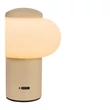 Lucide GUSTAV asztali dekor lámpa fém, üveg, krém, opál, LED, 0.8W, 60lm, 2700K - 44520/01/38