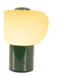 Lucide GUSTAV asztali dekor lámpa fém, üveg, zöld, opál, LED, 0.8W, 60lm, 2700K - 44521/01/33