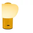 Lucide GUSTAV asztali dekor lámpa fém, üveg, sárga, opál, LED, 0.8W, 60lm, 2700K - 44521/01/34