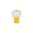 Lucide GUSTAV asztali dekor lámpa fém, üveg, sárga, opál, LED, 0.8W, 60lm, 2700K - 44521/01/34