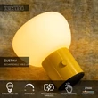 Lucide GUSTAV asztali dekor lámpa fém, üveg, sárga, opál, LED, 0.8W, 60lm, 2700K - 44521/01/34