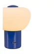 Lucide GUSTAV asztali dekor lámpa fém, üveg, kék, opál, LED, 0.8W, 60lm, 2700K - 44521/01/35