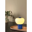Lucide GUSTAV asztali dekor lámpa fém, üveg, kék, opál, LED, 0.8W, 60lm, 2700K - 44521/01/35