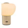 Lucide GUSTAV asztali dekor lámpa fém, üveg, krém, opál, LED, 0.8W, 60lm, 2700K - 44521/01/38