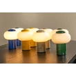 Lucide GUSTAV asztali dekor lámpa fém, üveg, krém, opál, LED, 0.8W, 60lm, 2700K - 44521/01/38