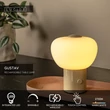 Lucide GUSTAV asztali dekor lámpa fém, üveg, krém, opál, LED, 0.8W, 60lm, 2700K - 44521/01/38