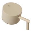 Lucide GIAN állólámpa fém, bézs, LED, 9W, 200lm, 2700K - 44717/08/41
