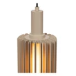 Lucide LAMBRES függeszték fém, bézs, E27, 40W - 45410/05/41