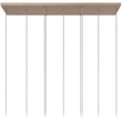 Lucide LAMBRES függeszték fém, bézs, E27+GU10, 40W+35W - 45410/09/41