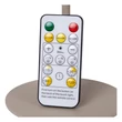 Lucide JOLAN asztali lámpa fém, műanyag, szürke, LED, 3.5W, 90lm, 2700K-5700K - 46619/03/41