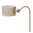 Lucide JOLAN asztali lámpa fém, műanyag, szürke, LED, 3.5W, 90lm, 2700K-5700K - 46619/03/41