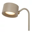 Lucide JOLAN asztali lámpa fém, műanyag, szürke, LED, 3.5W, 90lm, 2700K-5700K - 46619/03/41