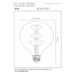 Lucide BULB LED izzó üveg, borostyán, E27, 4.9W, 440lm, 2200K - 49033/95/62