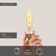 Lucide BULB LED izzó üveg, borostyán, E27, 4.9W, 410lm, 2200K - 49035/95/62