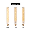 Lucide BULB LED izzó üveg, borostyán, E27, 4.9W, 450lm, 2200K - 49035/97/62