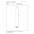 Lucide BULB LED izzó üveg, borostyán, E27, 4.9W, 450lm, 2200K - 49035/97/62
