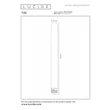 Lucide BULB LED izzó üveg, borostyán, E27, 4.9W, 450lm, 2200K - 49035/98/62