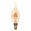 Lucide BULB LED izzó üveg, borostyán, E14, 3W, 190lm, 2200K - 49036/95/62
