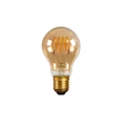 Lucide BULB LED izzó üveg, borostyán, E27, 4.9W, 420lm, 2200K - 49042/95/62