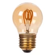 Lucide BULB LED izzó üveg, borostyán, E27, 3W, 190lm, 2200K - 49045/95/62