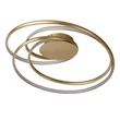 Lucide SARDANA mennyezet lámpa fém, arany, LED, 54W, 3600lm, 2700K - 52100/54/02