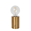 Lucide VIVO asztali lámpa fém, arany, E27, 1W, 39lm, 2700K - 52502/01/02