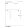 Lucide LINIAL BIXX fényforrás mágneses sínrendszerhez fém, LED, 8W, 600lm - 55901/16/08
