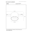 Lucide LINIAL LUX fényforrás mágneses sínrendszerhez fém, pezsgő, LED, 8W, 700lm - 55905/08/05