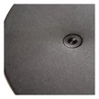 Lucide OGDEN asztali lámpa fém, fekete, LED, 7W, 480lm, 3000K - 56505/06/30