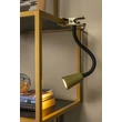 Lucide JASPER csiptetős asztali lámpa műanyag, fém, zöld, GU10, 25W - 65206/11/33